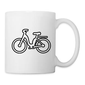 e-Bike / Pedelec - Kontur - Tasse - Weiß - Rechts