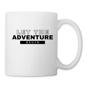 LET THE ADVENTURE BEGIN - Mug - white - Right
