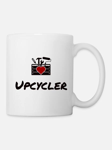 Upcycler - Tasse - Weiß