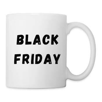 Black friday noir - Mug blanc - blanc - Droite
