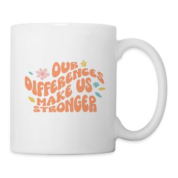 Neurodiverse Ehe Autismus-Bewusstsein - Tasse - Weiß - Rechts