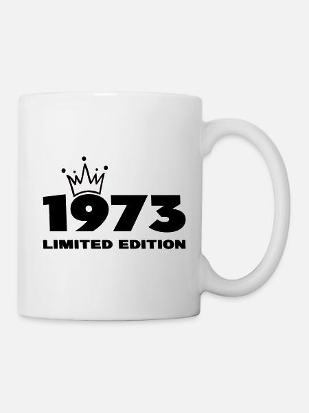 1973 Krone - Tasse - Weiß