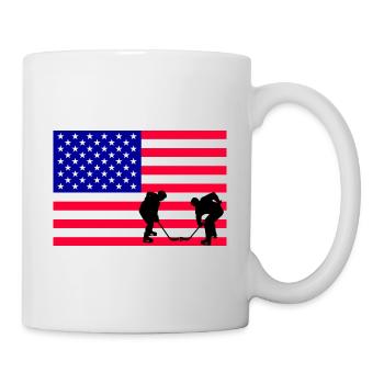 USA, my country, my flag! - Mug - white - Right