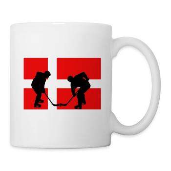 Denmark, my country, my flag! - Mug - white - Right
