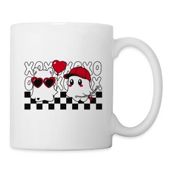 Valentine's Day Cupid Spirits Heart Love In Love - Mug - white - Right