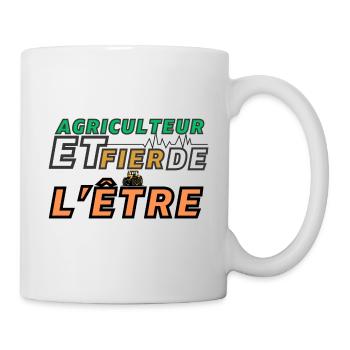 Agriculteur Et Fier De l'Etre - Mug blanc - blanc - Droite