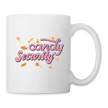 Candy Security Kids Parents Matching Birthday - Mug - white - Right