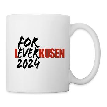 For Ever Leverkusen - Ich mag Leverkusen - Spruch - Tasse - Weiß - Rechts