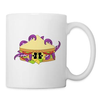 TENTAKEL-BISSE - Tasse - Weiß - Rechts