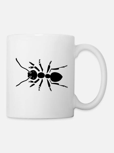 Ameise - Tasse - Weiß