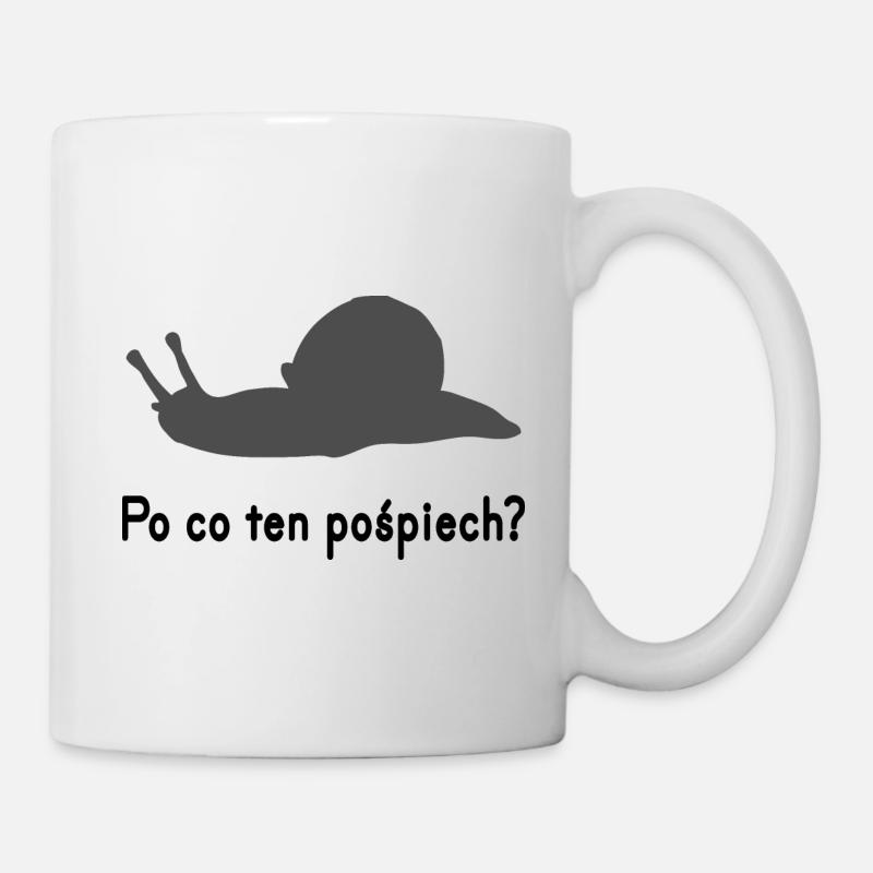 snail - Mug - white