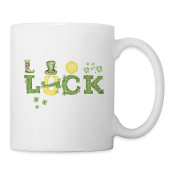 the luck is near - Tasse - Weiß - Rechts