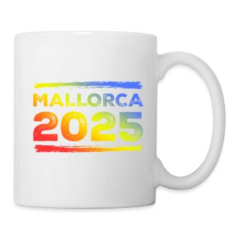 Mallorca 2025 Colorful - Mug - white - Right