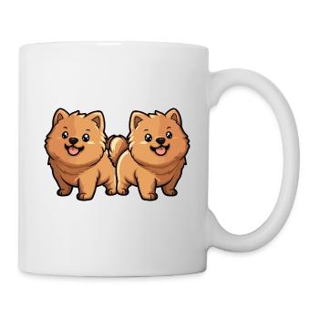 Chow Chow Dog Comic - Mug - white - Right