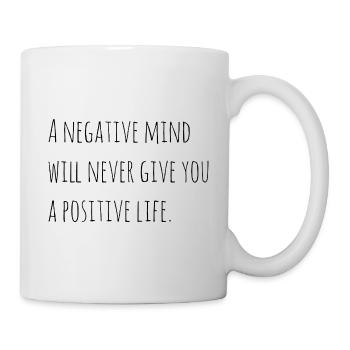 Motivierender Spruch Englisch  - Tasse - Weiß - Rechts