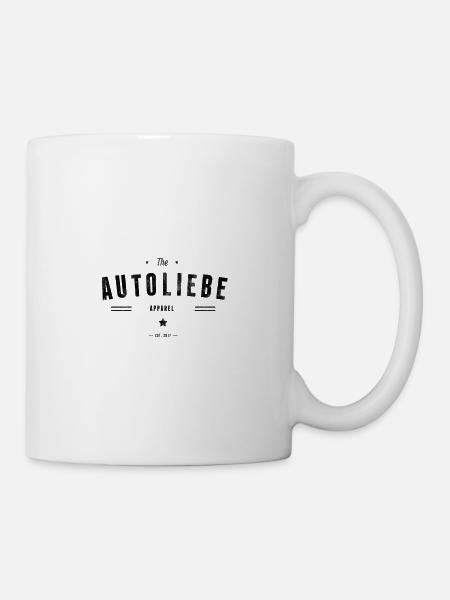 Autoliebe Apparel - Tasse - Weiß