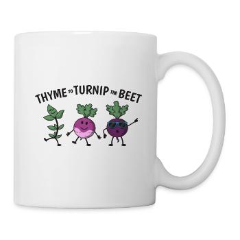 Thyme To Turnip The Beet Gift - Mug - white - Right