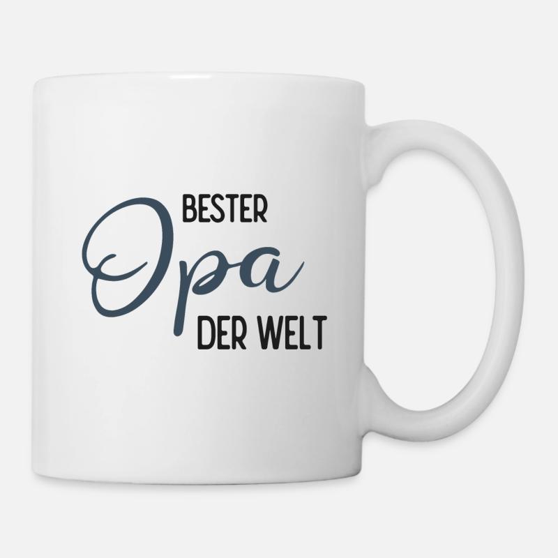 Meilleur grand-père du monde - design du prix - Mug blanc - blanc