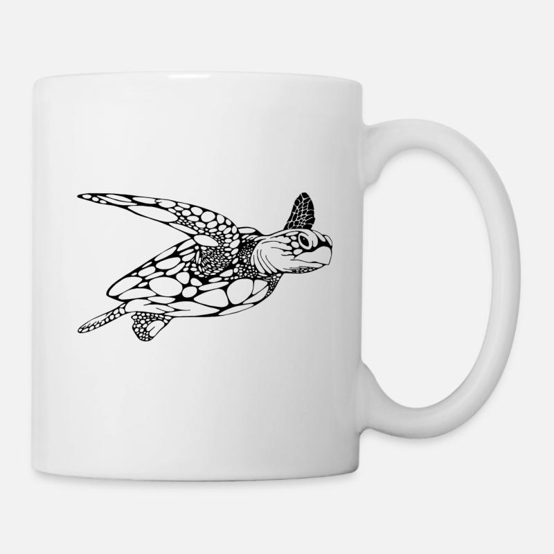 Idée cadeau plongée sous-marine - Mug blanc - blanc