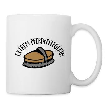 Pferdepflegerin - Tasse - Weiß - Rechts
