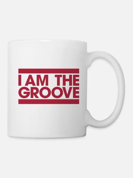 Ich bin der Groove - Tasse - Weiß