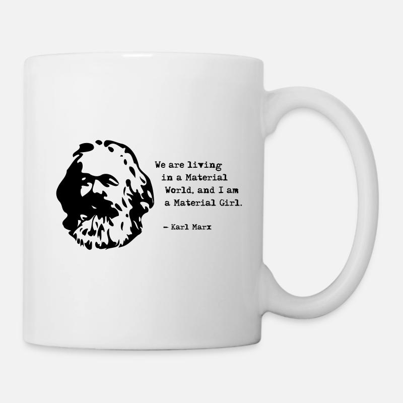 Cri drôle de Karl Marx, communisme - Mug blanc - blanc