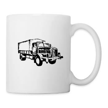 LKW H6 - Tasse - Weiß - Rechts