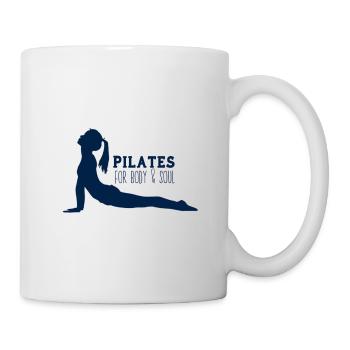 Pilates - Mug blanc - blanc - Droite