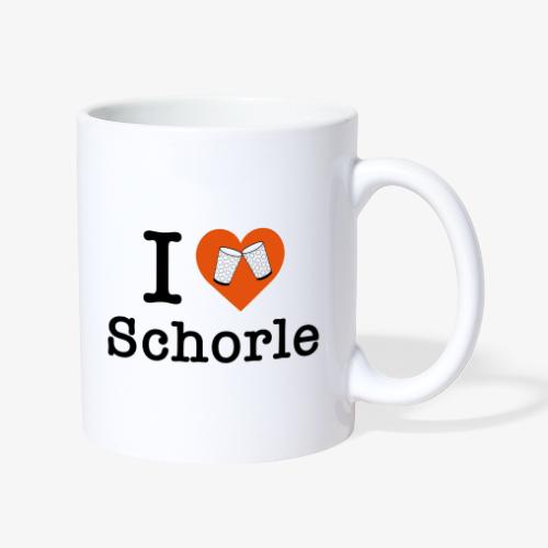 I love Schorle – Dubbeglas - Tasse