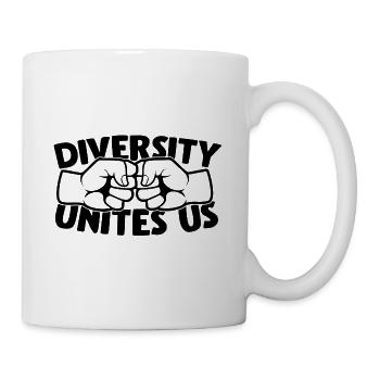 Antirassismus Rassismus Toleranz Menschenrechte - Tasse - Weiß - Rechts