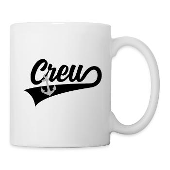 CREW STAFF BESATZUNG TEAM BOOT - Tasse - Weiß - Rechts