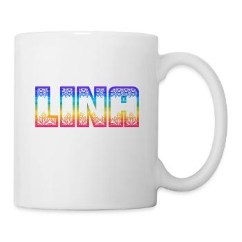 Lina Regenbogen - Tasse - Weiß - Rechts