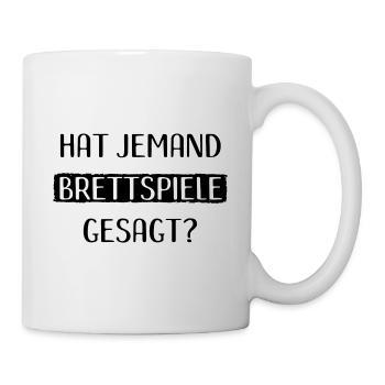 Brettspiele Brettspiel Spieleabend - Tasse - Weiß - Rechts