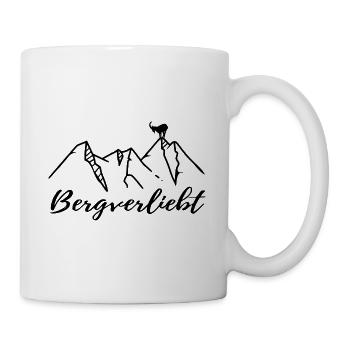 Berge - Tasse - Weiß - Rechts