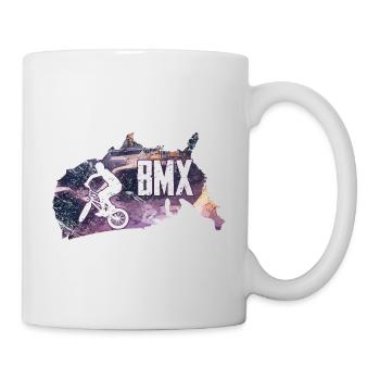 BMX Freestyle Love Vélo VTT - Mug blanc - blanc - Droite