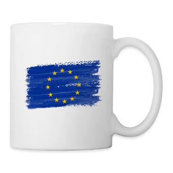 Europe Flag Stars Flag EU - Mug - white - Right
