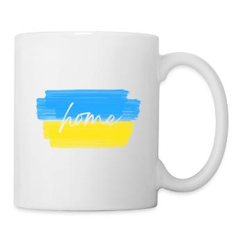 Illustration patriotique « HOME » - Mug blanc - blanc - Droite