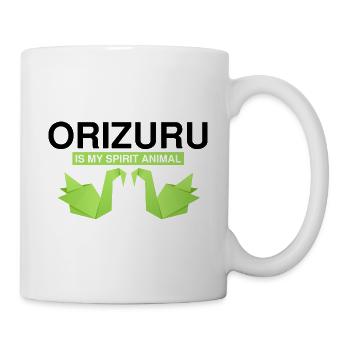 Japanese Origami Design and Kirigami Origami - Mug - white - Right