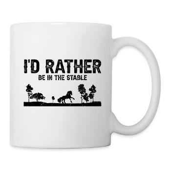 Conception Clydesdale pour clydesdale Riders - Mug blanc - blanc - Droite