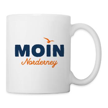 Nordsee Moin Norderney - Tasse - Weiß - Rechts