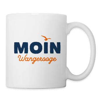 Nordsee Moin Wangerooge - Tasse - Weiß - Rechts