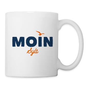 Nordsee Moin Sylt - Tasse - Weiß - Rechts