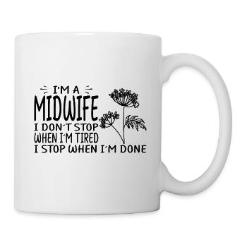 Midwife - Mug - white - Right