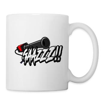 Gazzz !! - Mug blanc - blanc - Droite