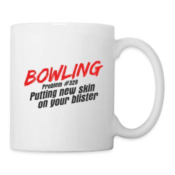 Bowling - Tasse - Weiß - Rechts