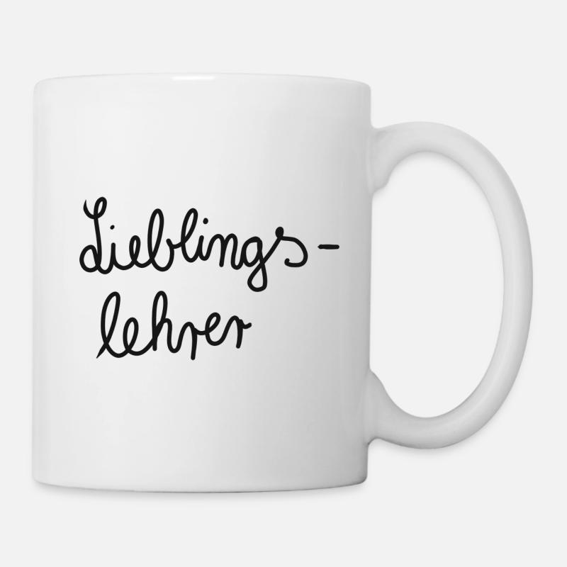 Lieblingslehrer - Tasse - Weiß