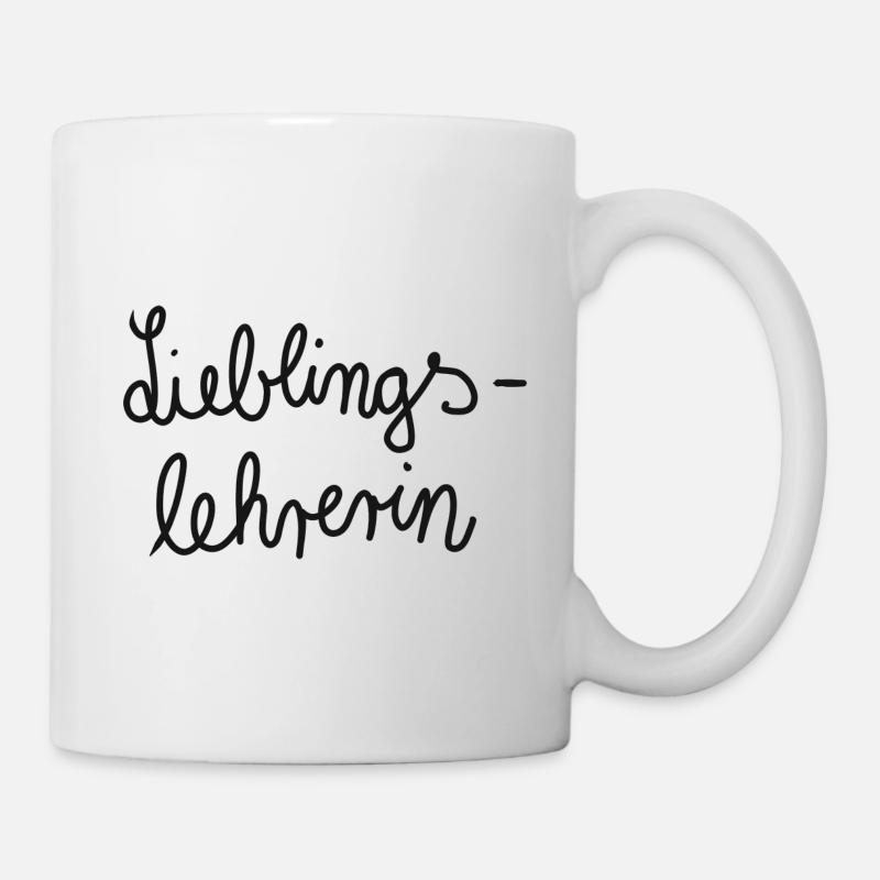Lieblingslehrerin - Tasse - Weiß