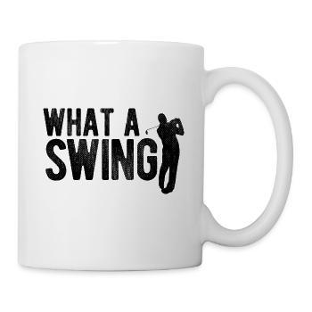 Golfplatz zum Golfen Golf - Tasse - Weiß - Rechts