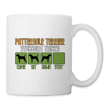 Patterdale Terrier Sayings Funny Funny Humor - Mug - white - Right