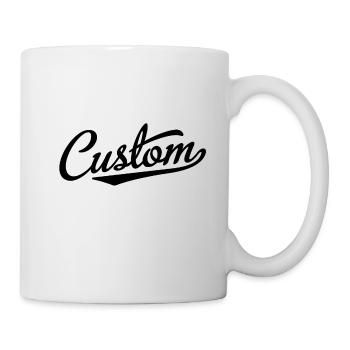 Custom Motorcycle - Tasse - Weiß - Rechts